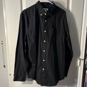 Croft & Barrow black button down shirt